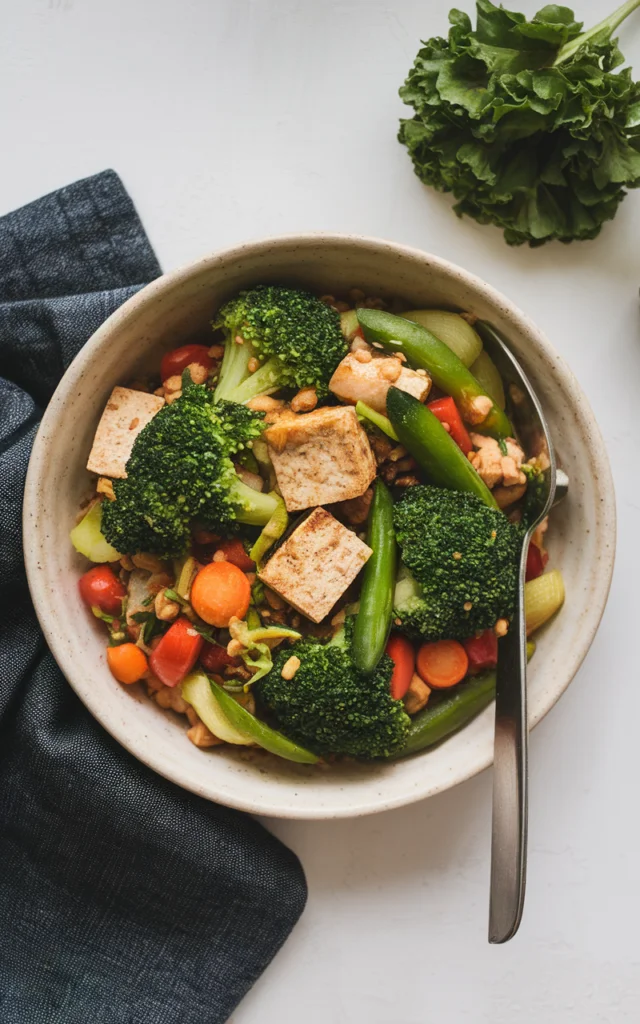 Veggie & Tofu Stir-Fry