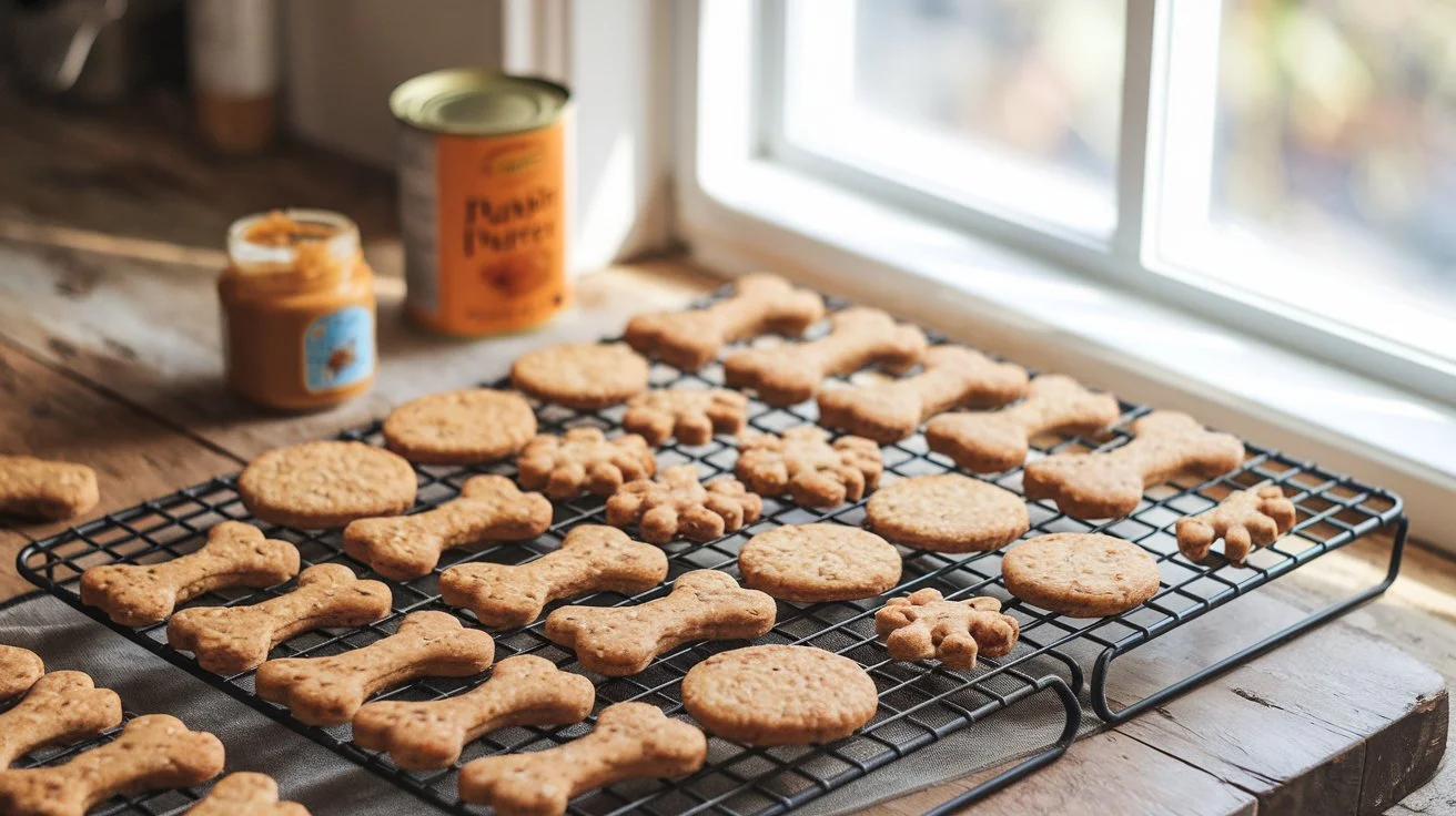 How I Made the BEST Dog Cookies With Just 3 Ingredients