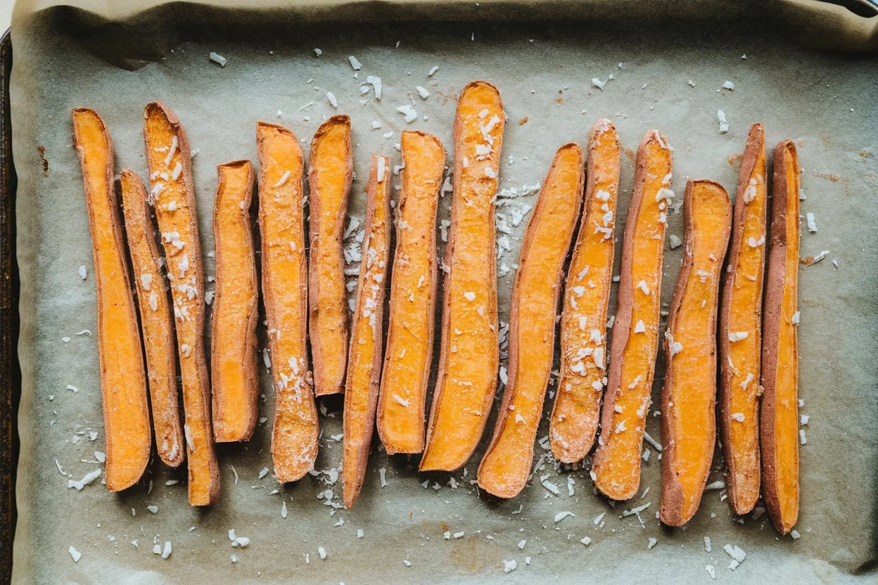 Vegan Sweet Potato & Coconut Sticks – A Chewy Delight for Your Dog!