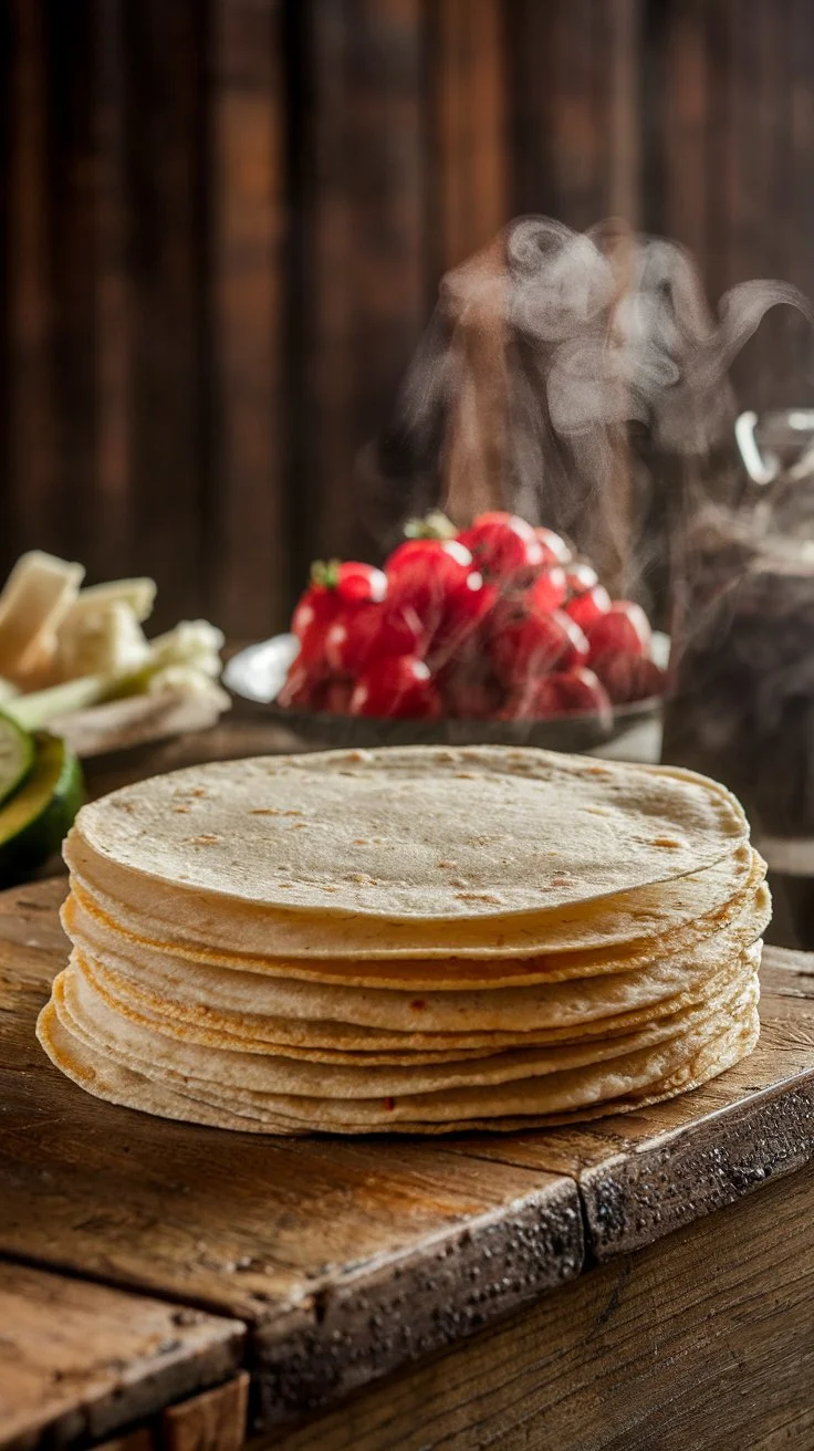 3-Ingredient Corn Flour Tortillas