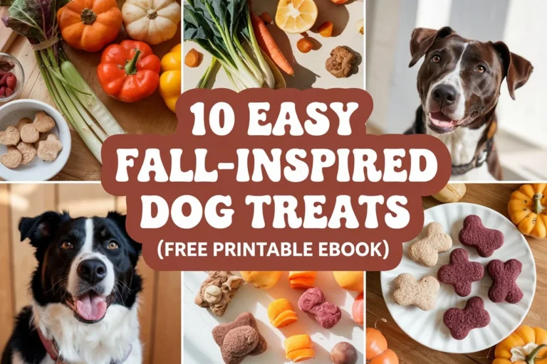 Easy Fall-Inspired Dog Treats: FREE Ebook!
