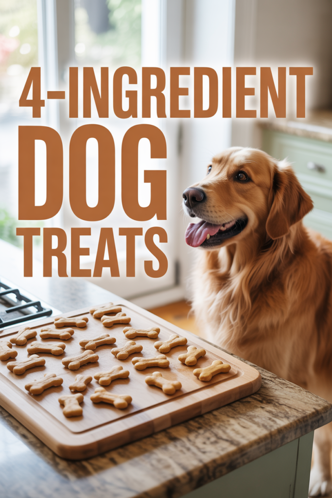 Seven 4-Ingredient Dog Treat Ideas