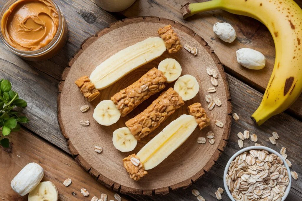Peanut Butter & Banana Bliss Sticks
