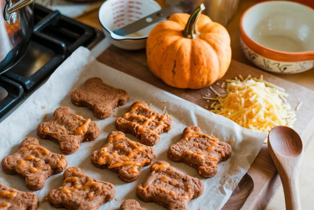 Cheesy Pumpkin Biscuits