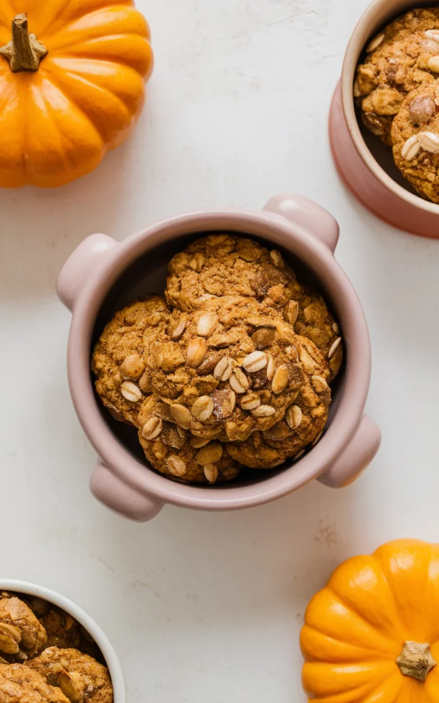 Pumpkin & Oatmeal Cookies