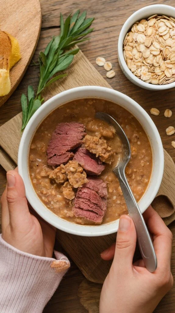 Beef & Oatmeal Stew