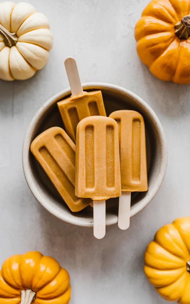  Pumpkin Pupsicles