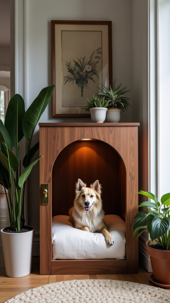 Custom Built-In Wall Design