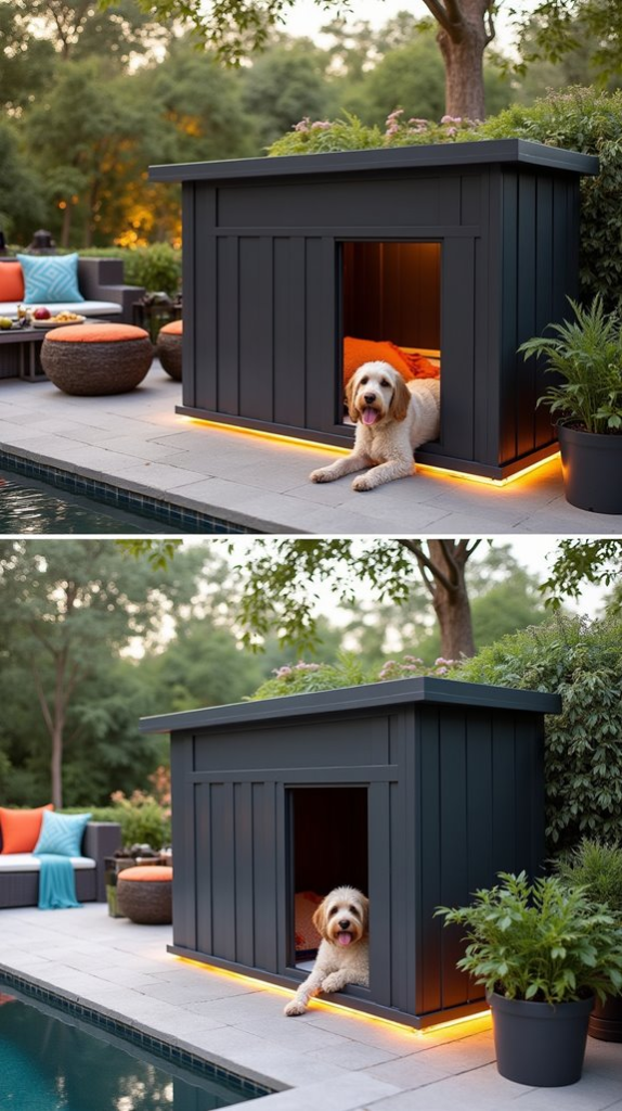 Luxury PVC Outdoor Kennel