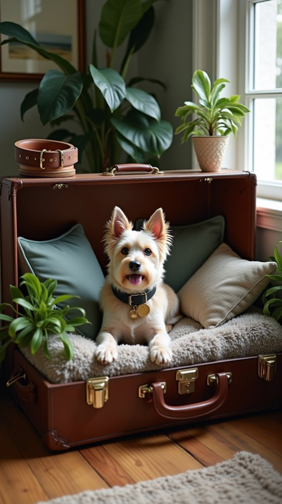 Vintage Suitcase Hideaway