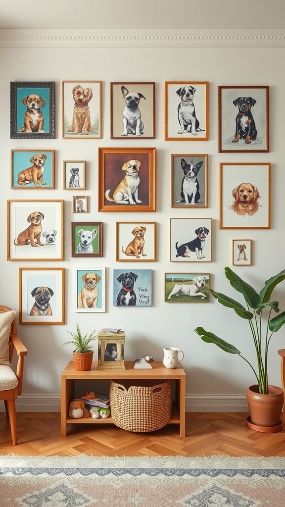 Dog-Themed Art and Decor