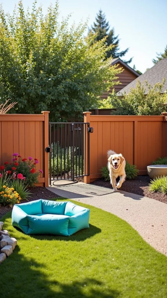 7. Customizable Dog-Friendly Fencing