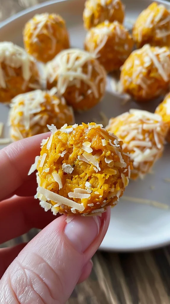 Cheesy Sweet Potato Bites