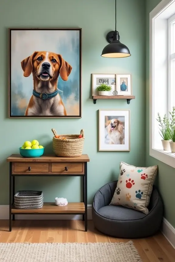 8. Pet-Centric Decor Accents
