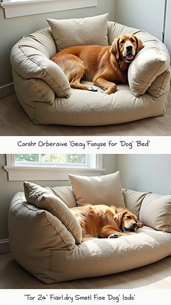 Enhance Support With Pillowed Dog Bed Designs