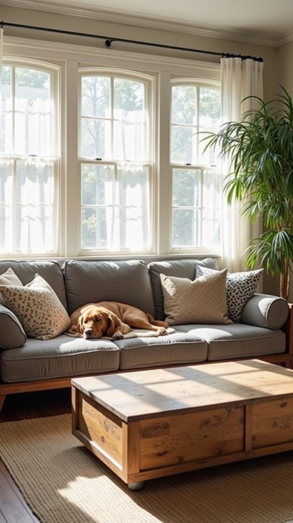 Cozy Corner Units: Built-In Dog Sleeping Spaces