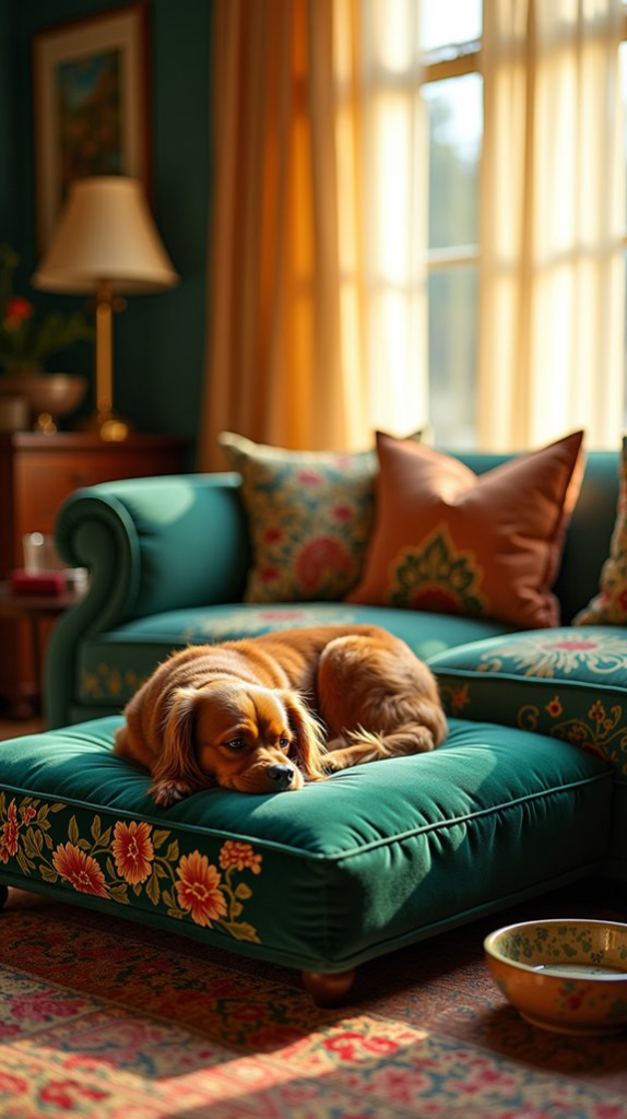 Artistic Touch: Custom Dog Bed Art Pieces