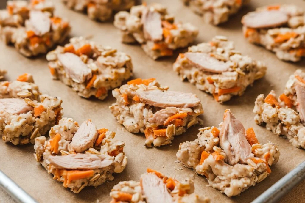 Chicken & Carrot Crunchies