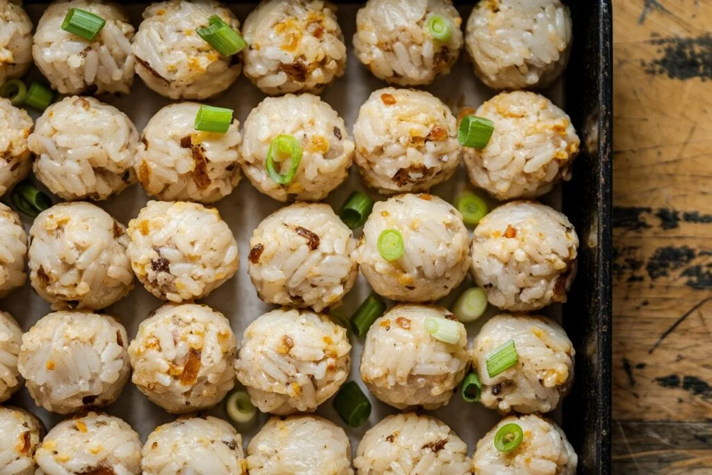 Chicken & Rice Balls