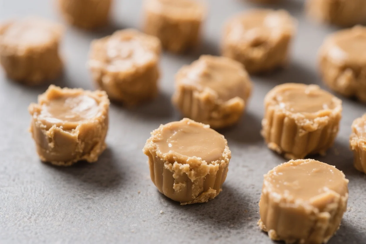 Mini Peanut Butter Bite sized Dog Treats for Training