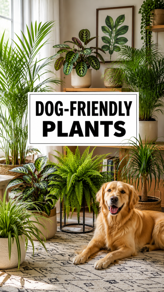 7 Best Dog-Friendly Plants to Brighten Up Your Home Without Risking Puke