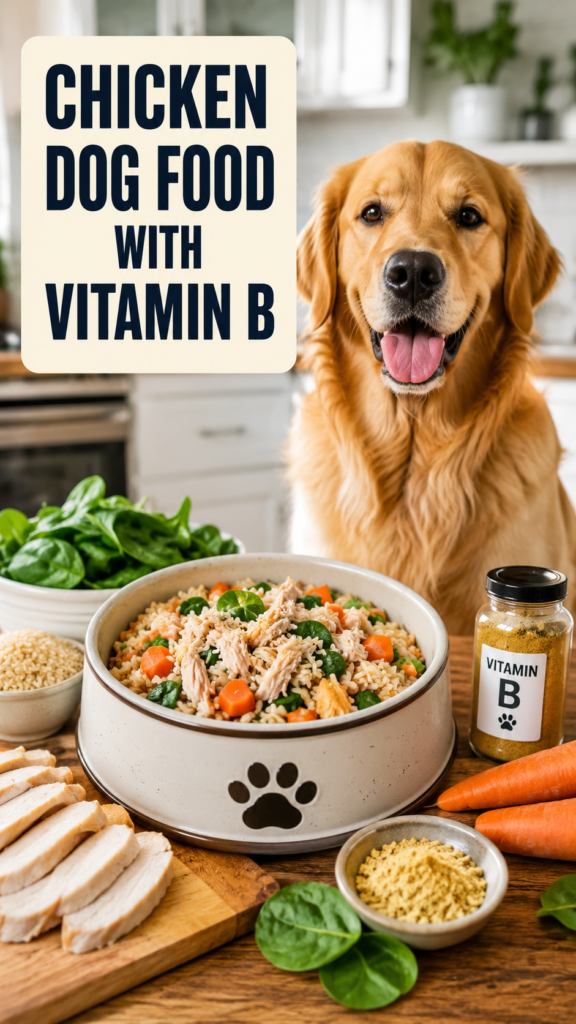 Meal Prep for Dogs: Chicken Dog Food & Vitamin B