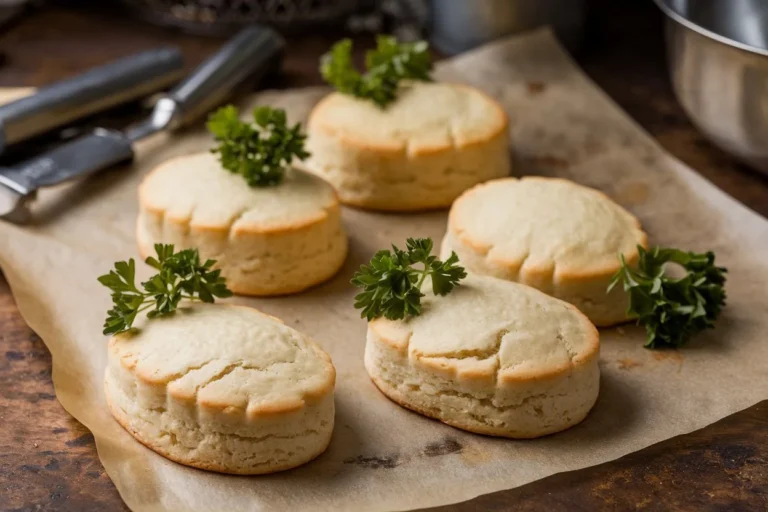 4-Ingredient Chicken Broth Biscuits