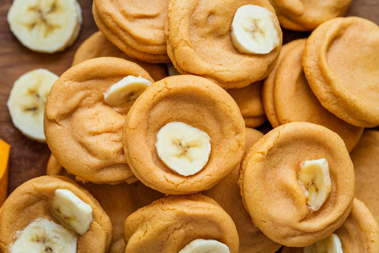 3-Ingredient Pumpkin Banana Cookies for Dogs