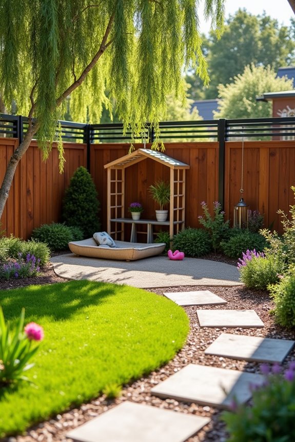 10 Inspiring Dog Fence Designs for Your Backyard
