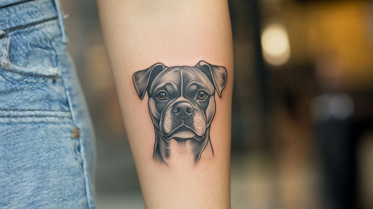 25 Dog Memorial Tattoo Ideas: A Beautiful Tribute to Your Beloved Pet