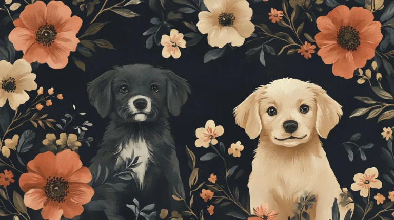 25+ Puppy Wallpapers With Dark Aesthetic