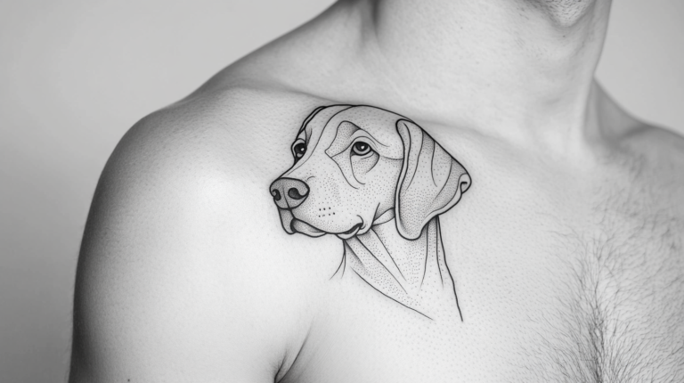 22 Golden Retriever Tattoo Ideas