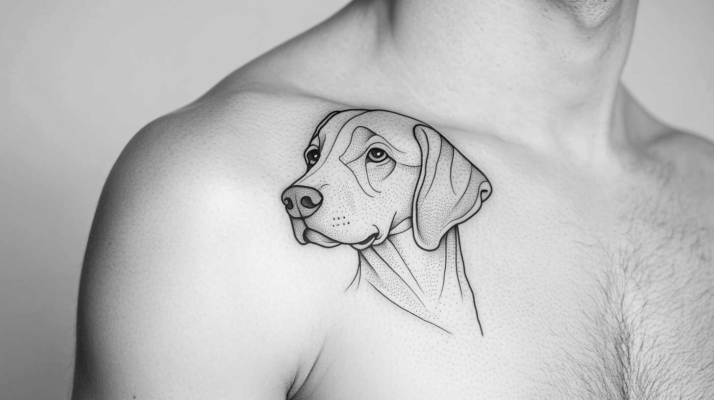 22 Golden Retriever Tattoo Ideas