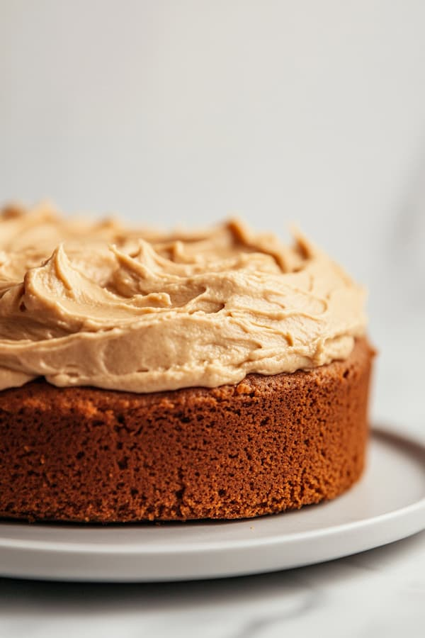 Sweet Potato Peanut Butter Dog Cake