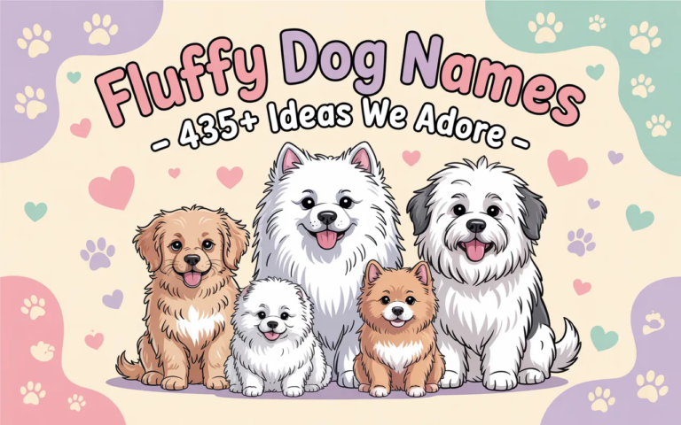 Fluffy Dog Names – 435+ Ideas We Adore