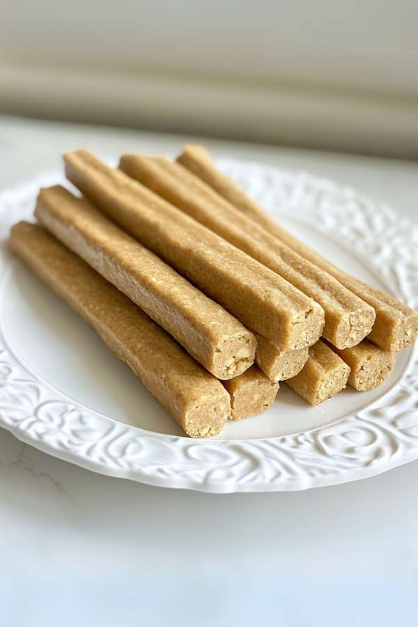 Banana Peanut Butter Chew Sticks for Dogs