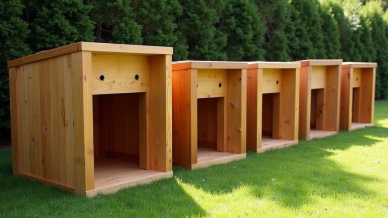 19 Wooden Dog House Ideas With Clean Lines