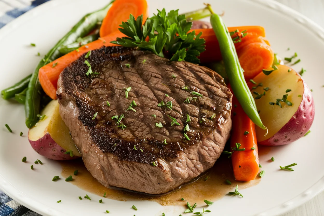 Beef & Veggie Dog Dinner For Dog