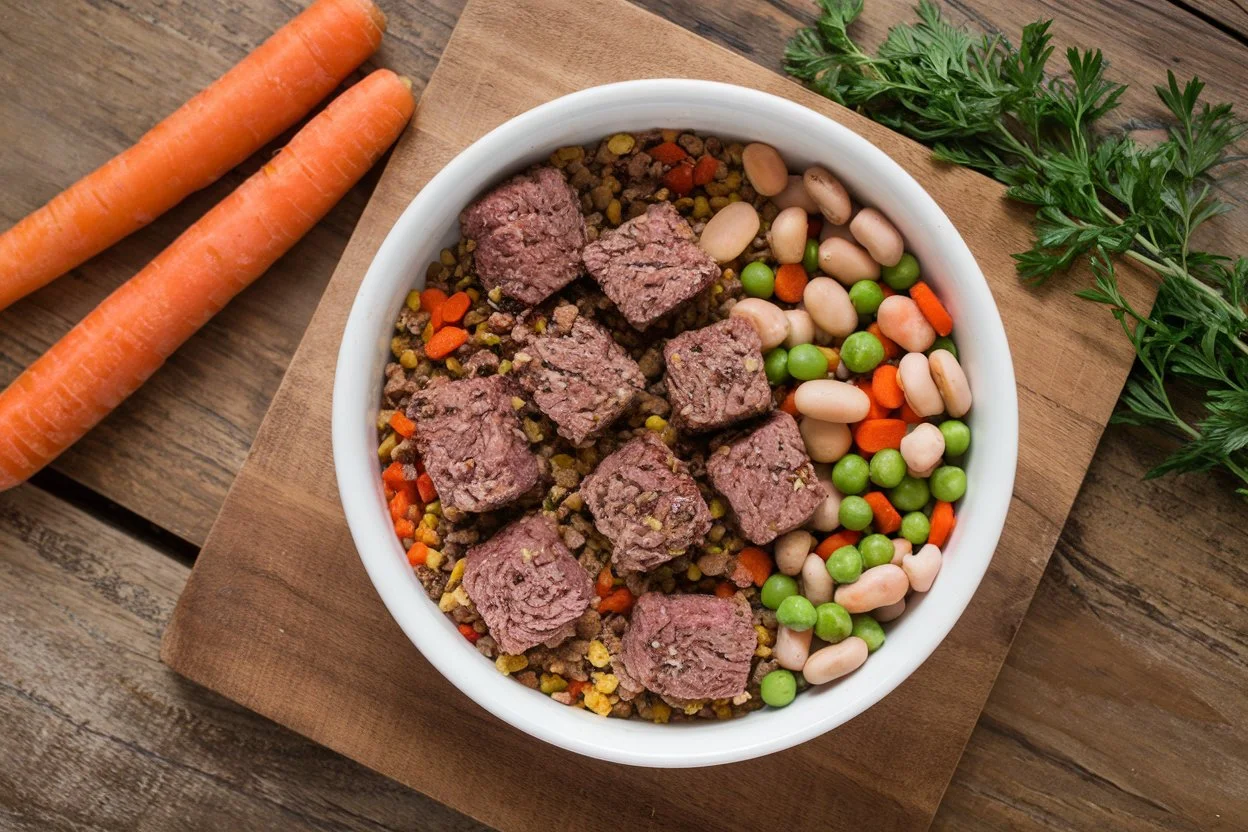 Lamb & Vegetable Dog Food Recipe