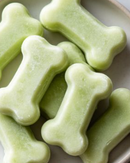 2-Ingredient Cucumber Yogurt Frozen Dog Treats