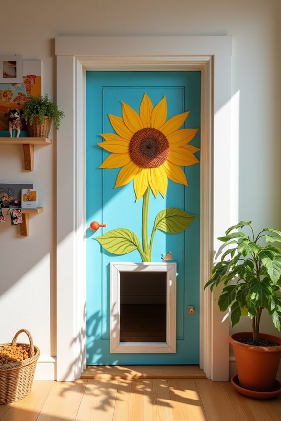 Clever Dog Door Ideas