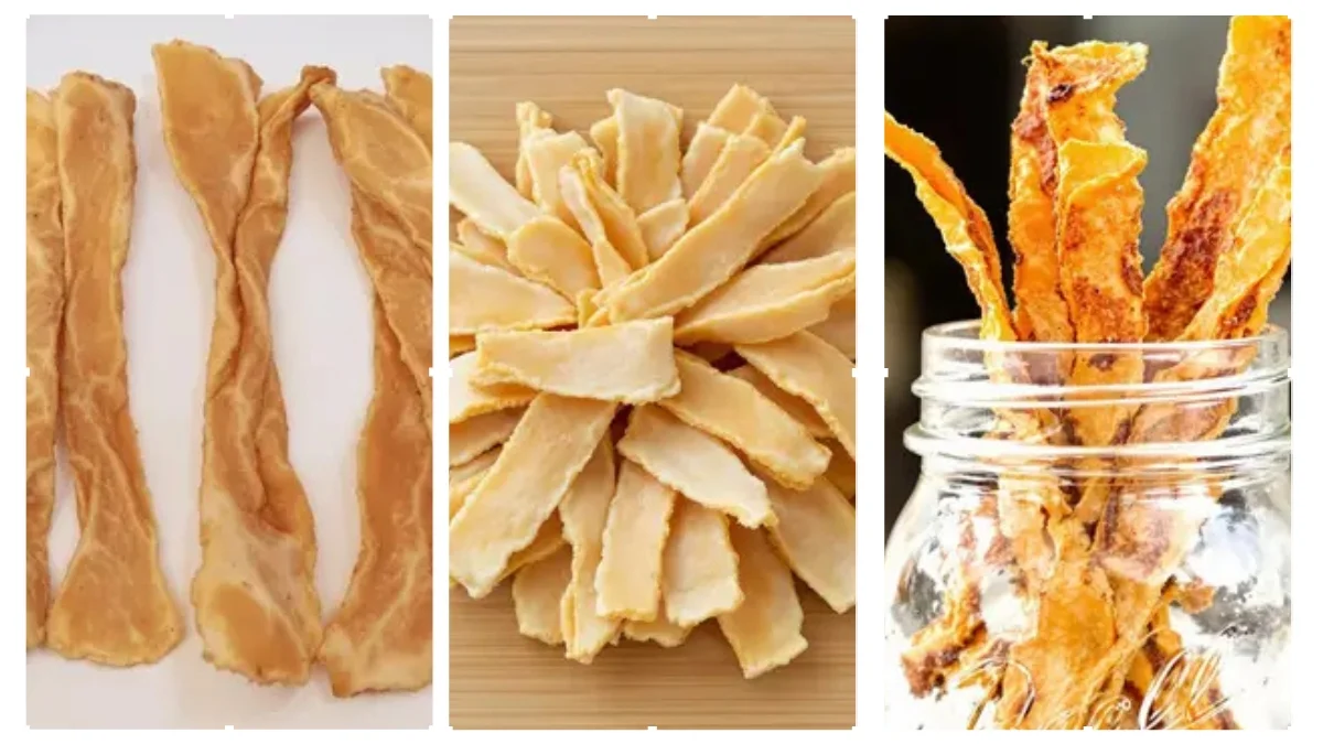 5 high-protein chicken jerky dog treats made with simple healthy ingredients. Easy homemade dog treat recipes dogs absolutely love.