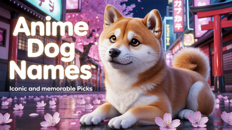anime dog names