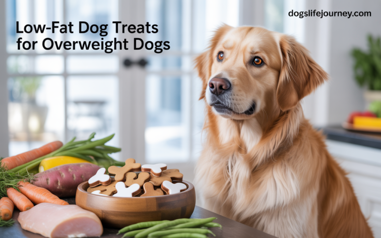 Low-Fat Dog Treats for Overweight Dogs