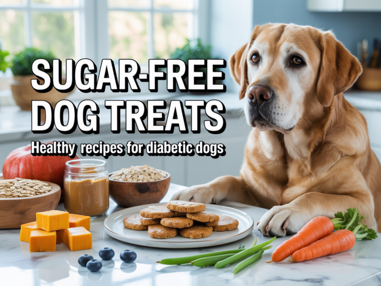 Sugar-Free Dog Treats for Diabetic Dogs