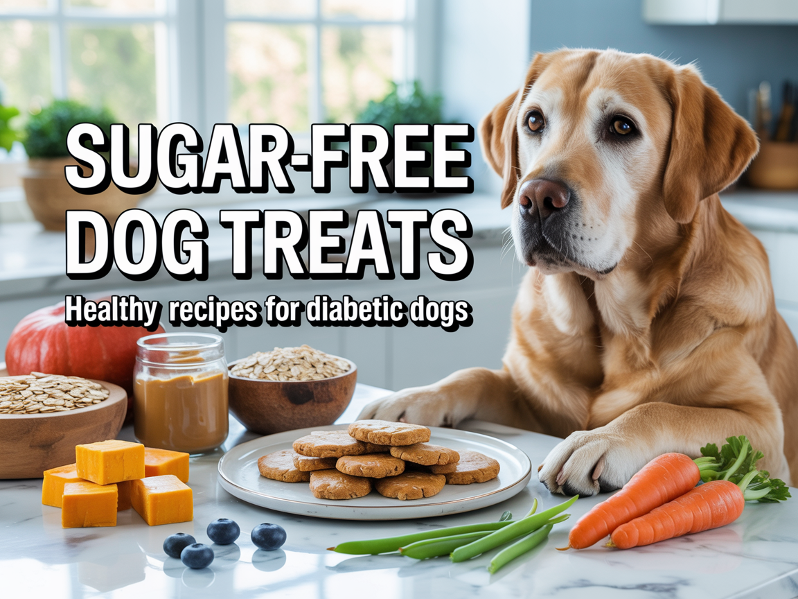 Sugar-Free Dog Treats for Diabetic Dogs