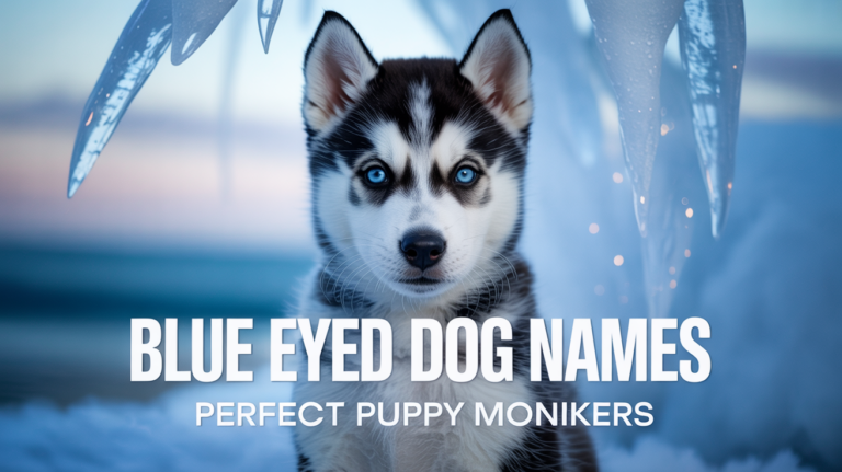 Blue Eyed Dog Names (Perfect Puppy Monikers)