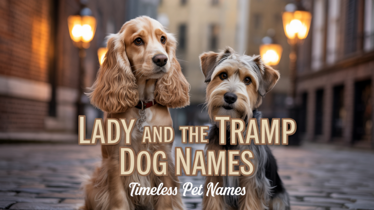 Lady And The Tramp Dog Names (Timeless Pet Names)