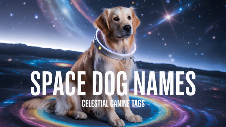 Space Dog Names (Celestial Canine Tags)