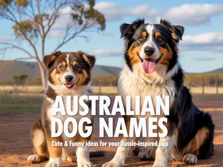 Australian Dog Names – Cute And Funny Ideas For Your Aussie-Inspired Pup